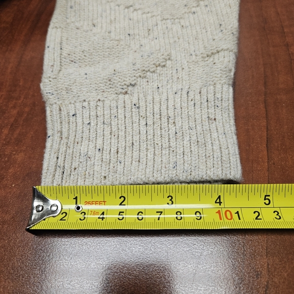 NWT Old Navy Mens Mock-Neck Neps Sweater XL Beige Textured Knit Pullover New - Picture 15 of 15